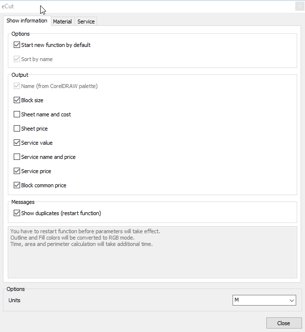 Cost Calculator example 2