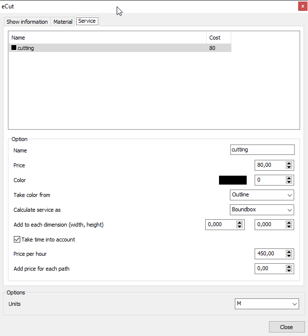 Cost Calculator example 4