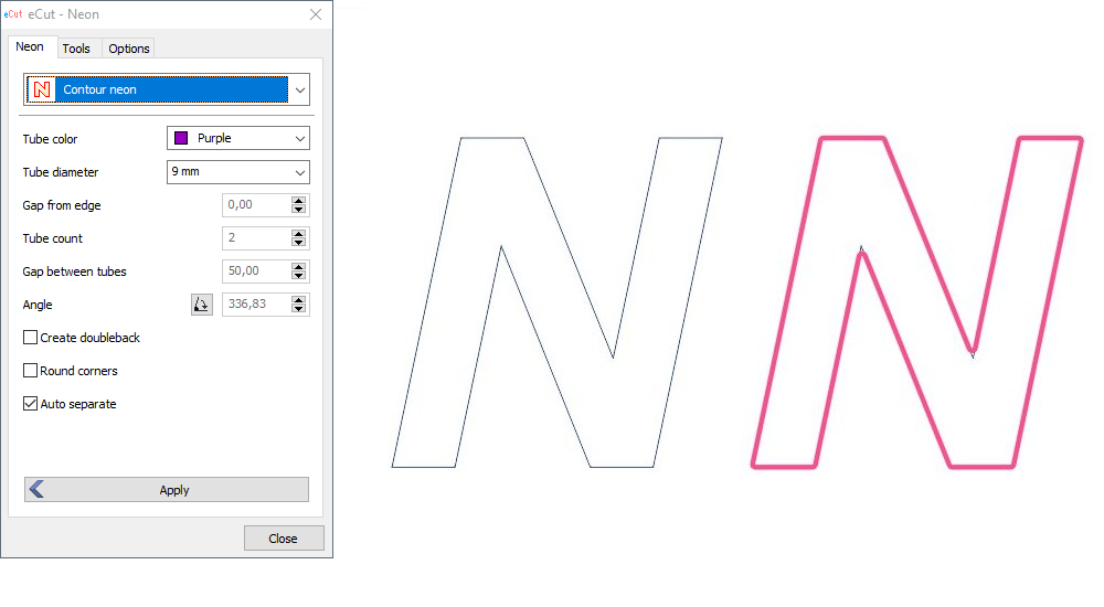 Neon Sign Tools example 2