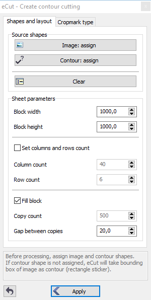 Contour Cutting File example 3